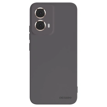 Picasee husă neagră din silicon pentru Motorola Moto G85 - Clear