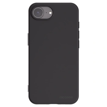 Picasee husă neagră din silicon pentru Apple iPhone 16e - Clear