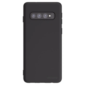 Picasee husă neagră din silicon pentru Samsung Galaxy S10 G973 - Clear