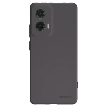 Picasee husă neagră din silicon pentru Motorola Moto G35 5G - Clear