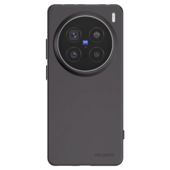 Picasee husă neagră din silicon pentru Vivo X200 Pro - Clear