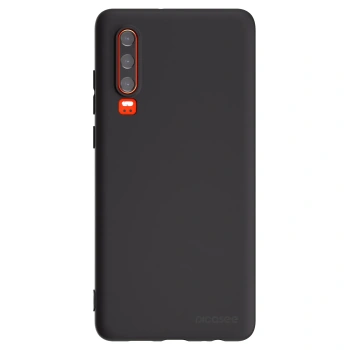Picasee husă neagră din silicon pentru Huawei P30 - Clear
