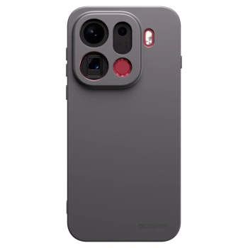 Picasee husă neagră din silicon pentru OPPO Find X9 Pro - Clear