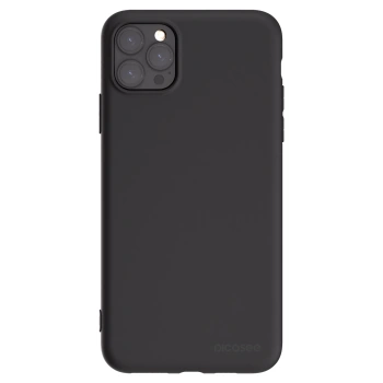 Picasee husă neagră din silicon pentru Apple iPhone 11 Pro Max - Clear