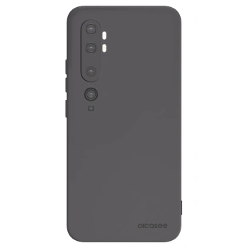 Picasee husă neagră din silicon pentru Xiaomi Mi Note 10 (Pro) - Clear