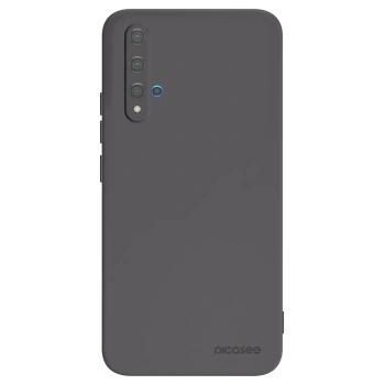 Picasee husă neagră din silicon pentru Huawei Nova 5T - Clear