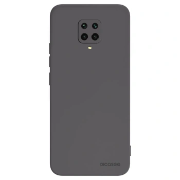Picasee husă neagră din silicon pentru Xiaomi Redmi Note 9S - Clear
