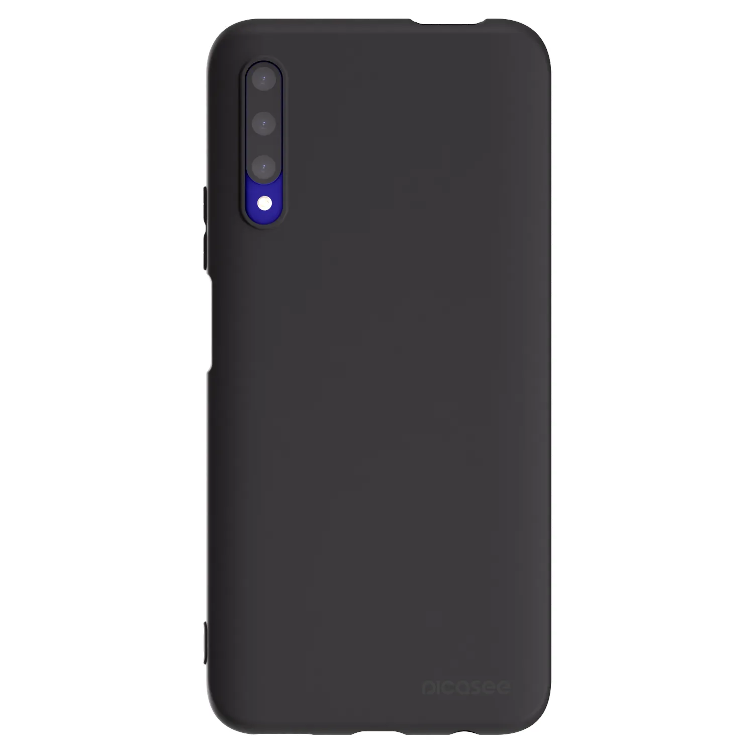 Picasee husă neagră din silicon pentru Honor 9X Pro - Clear