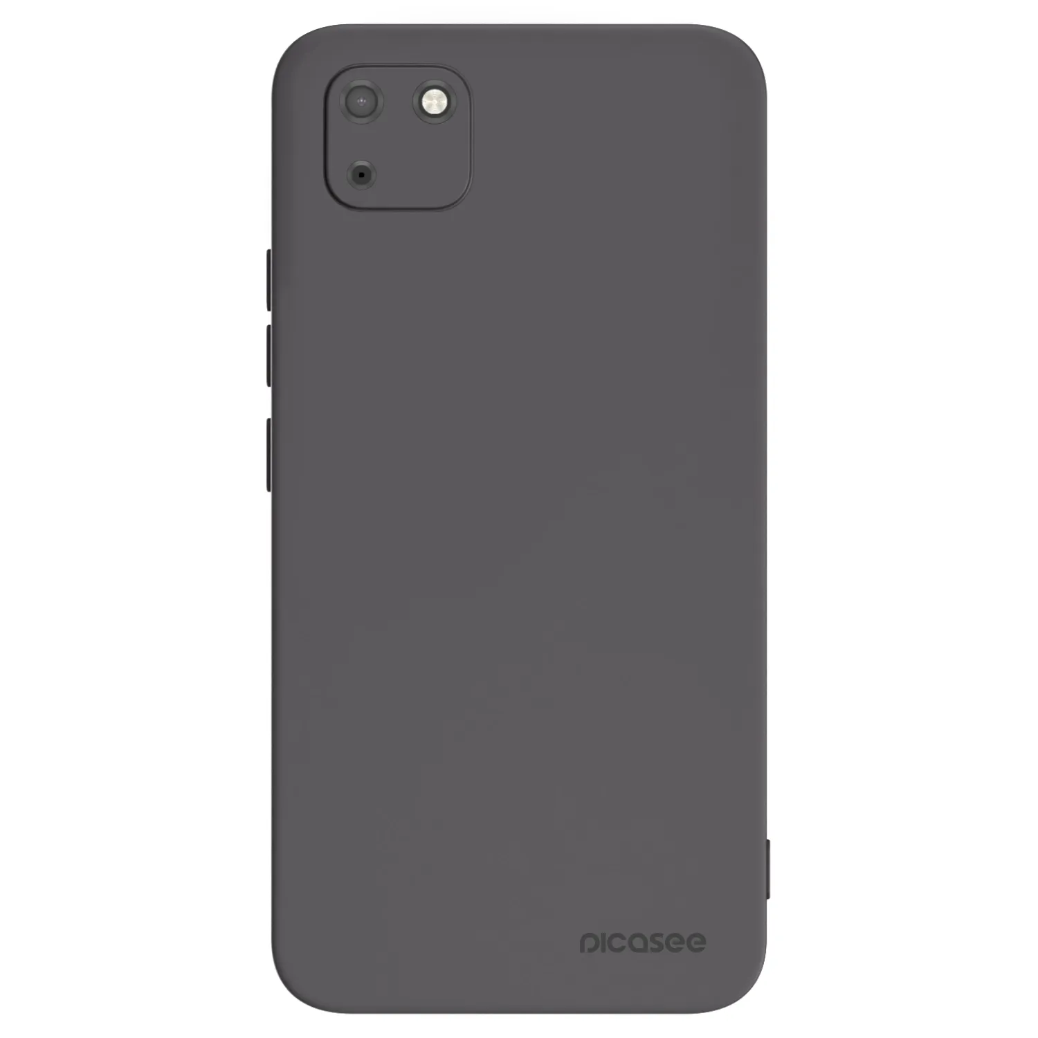 Picasee husă neagră din silicon pentru Huawei Y5P - Clear