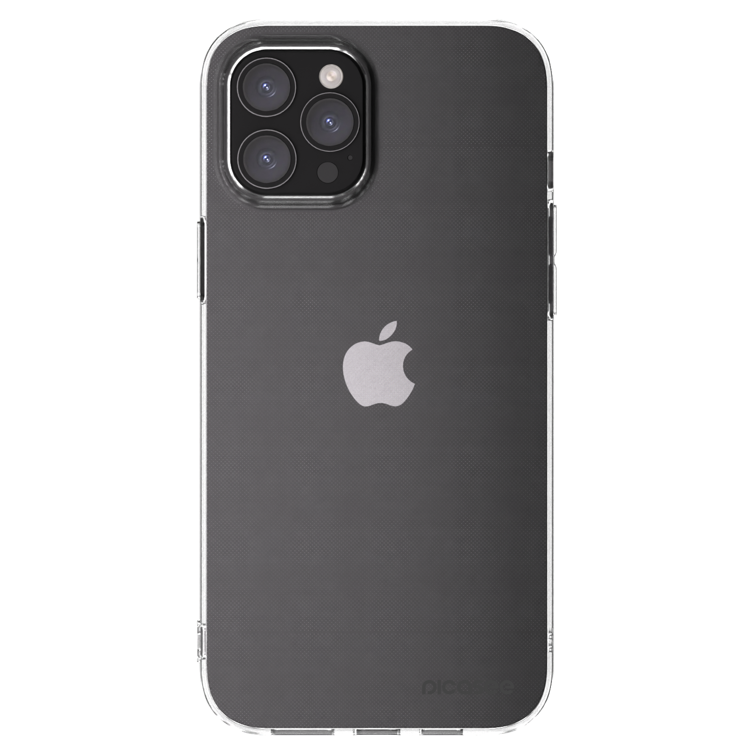 Picasee husă transparentă din silicon pentru Apple iPhone 12 Pro Max - Clear