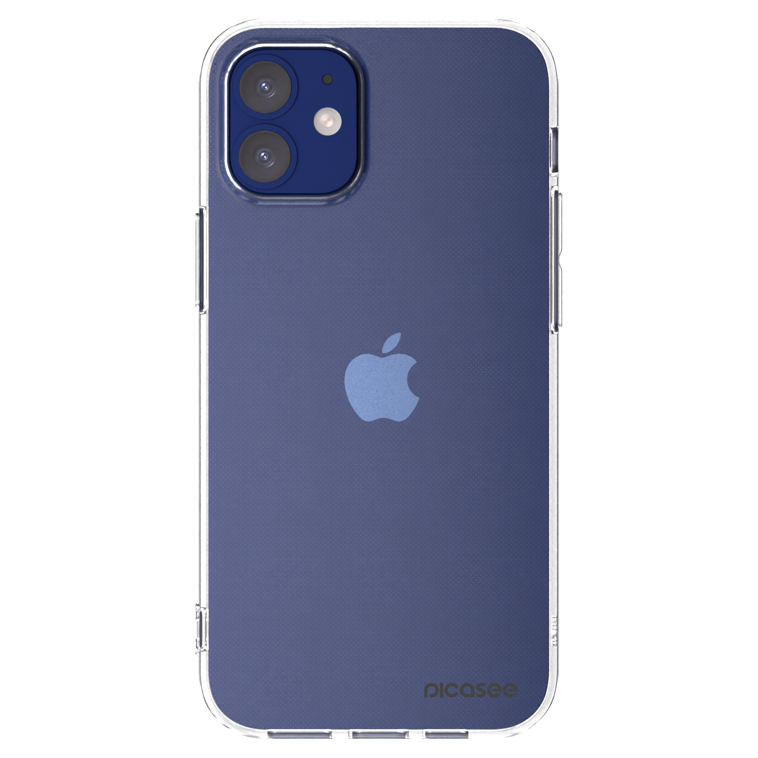 Picasee husă transparentă din silicon pentru Apple iPhone 12 mini - Clear