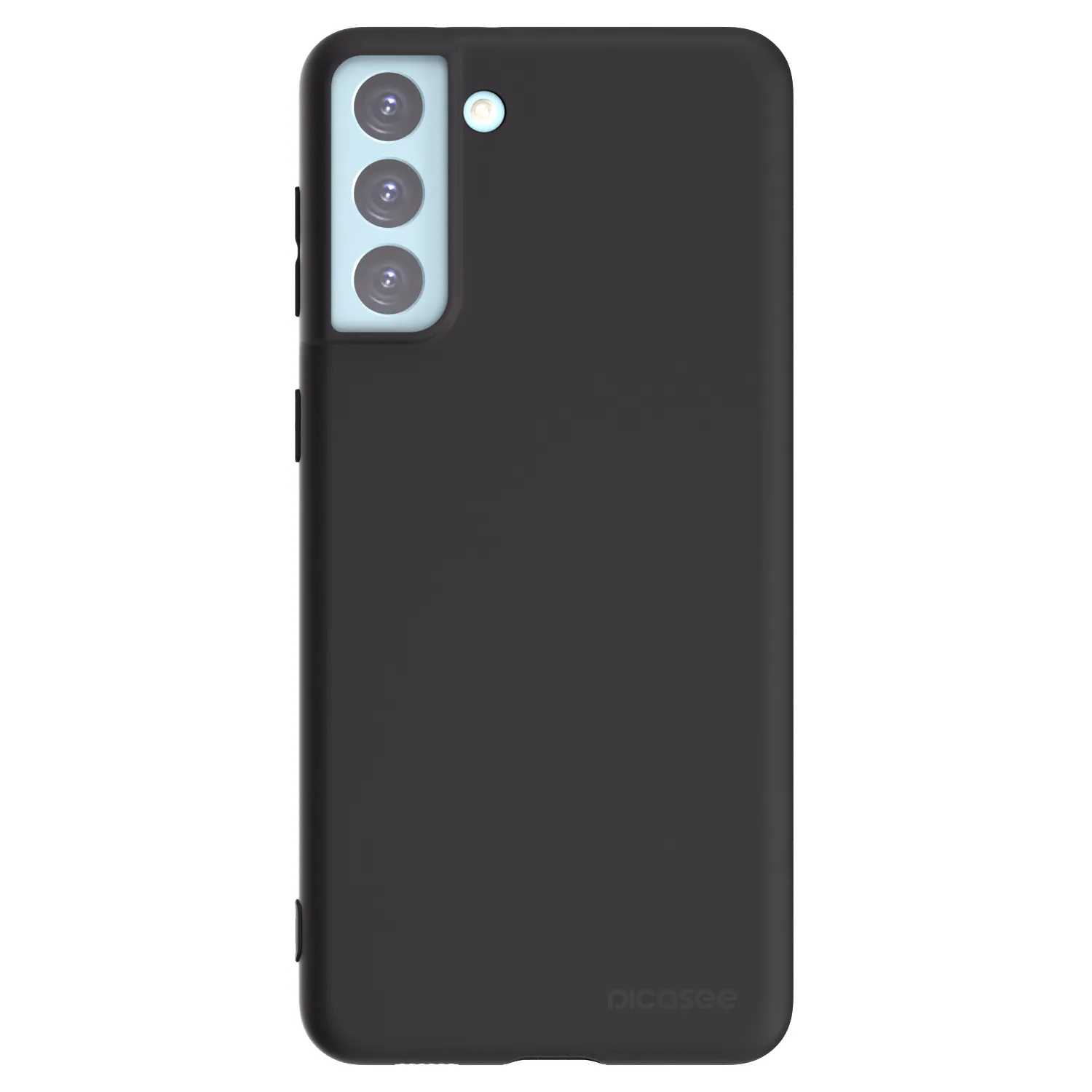 Picasee husă neagră din silicon pentru Samsung Galaxy S21+ 5G G996F - Clear