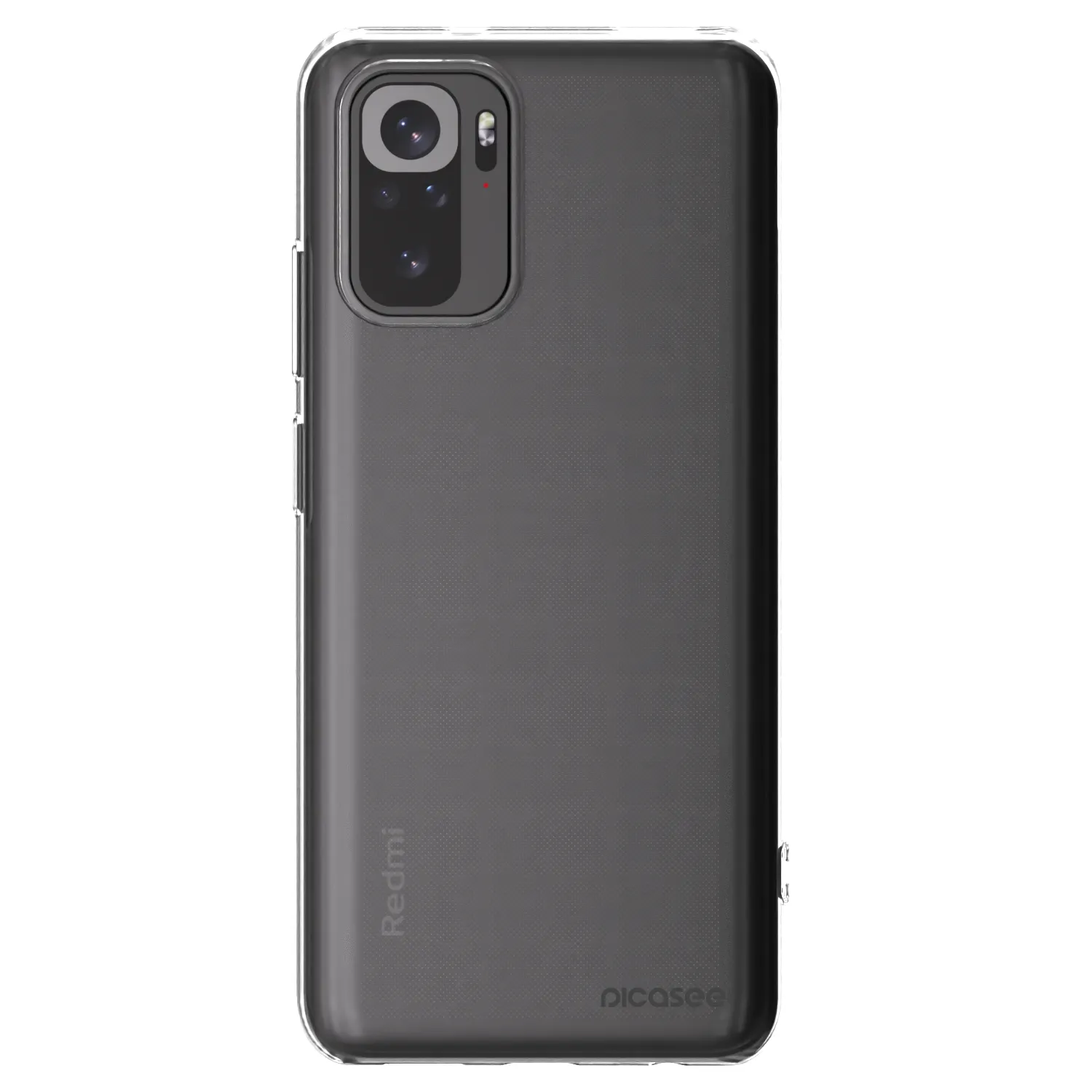 Picasee husă transparentă din silicon pentru Xiaomi Redmi Note 10 - Clear