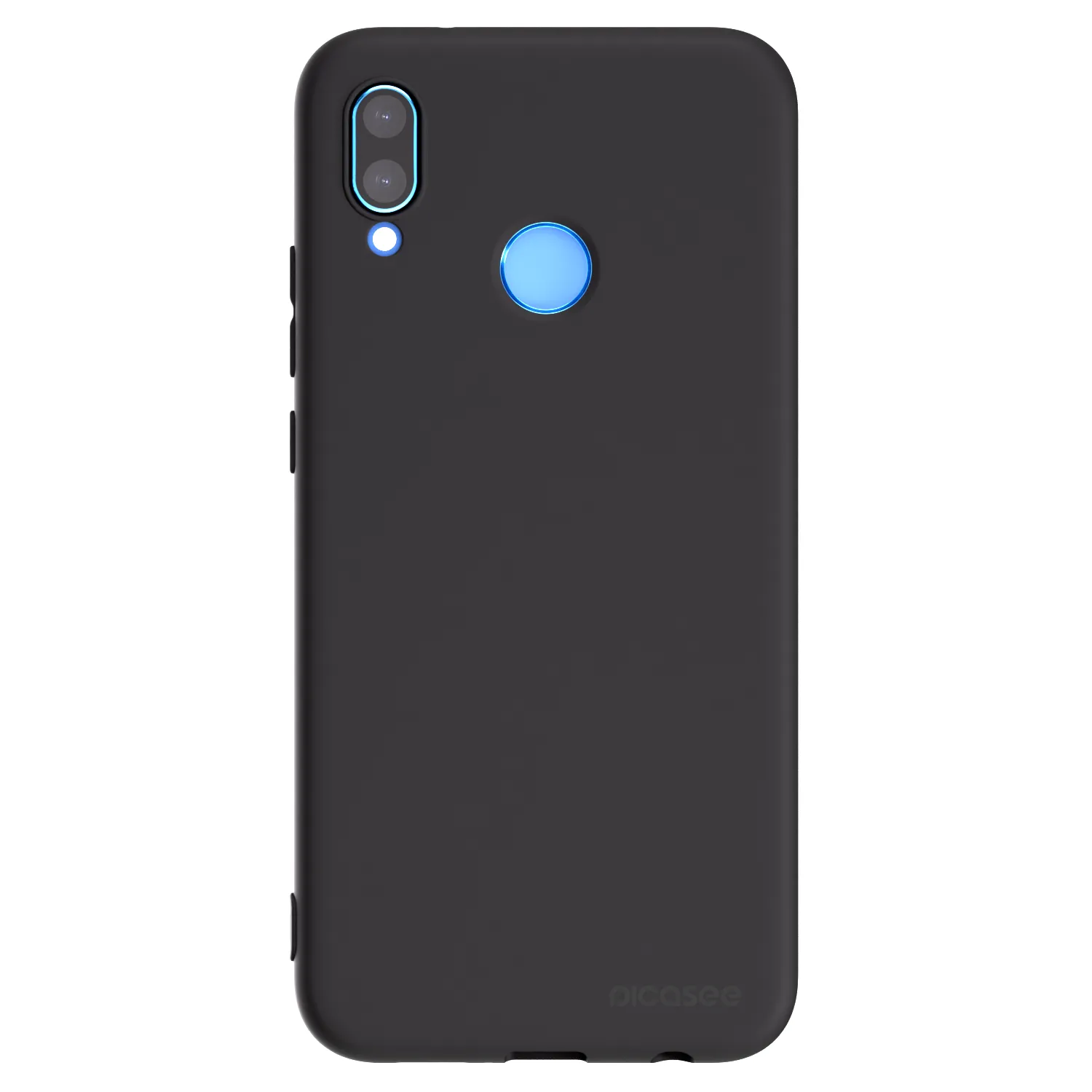 Picasee husă neagră din silicon pentru Huawei P20 Lite - Clear