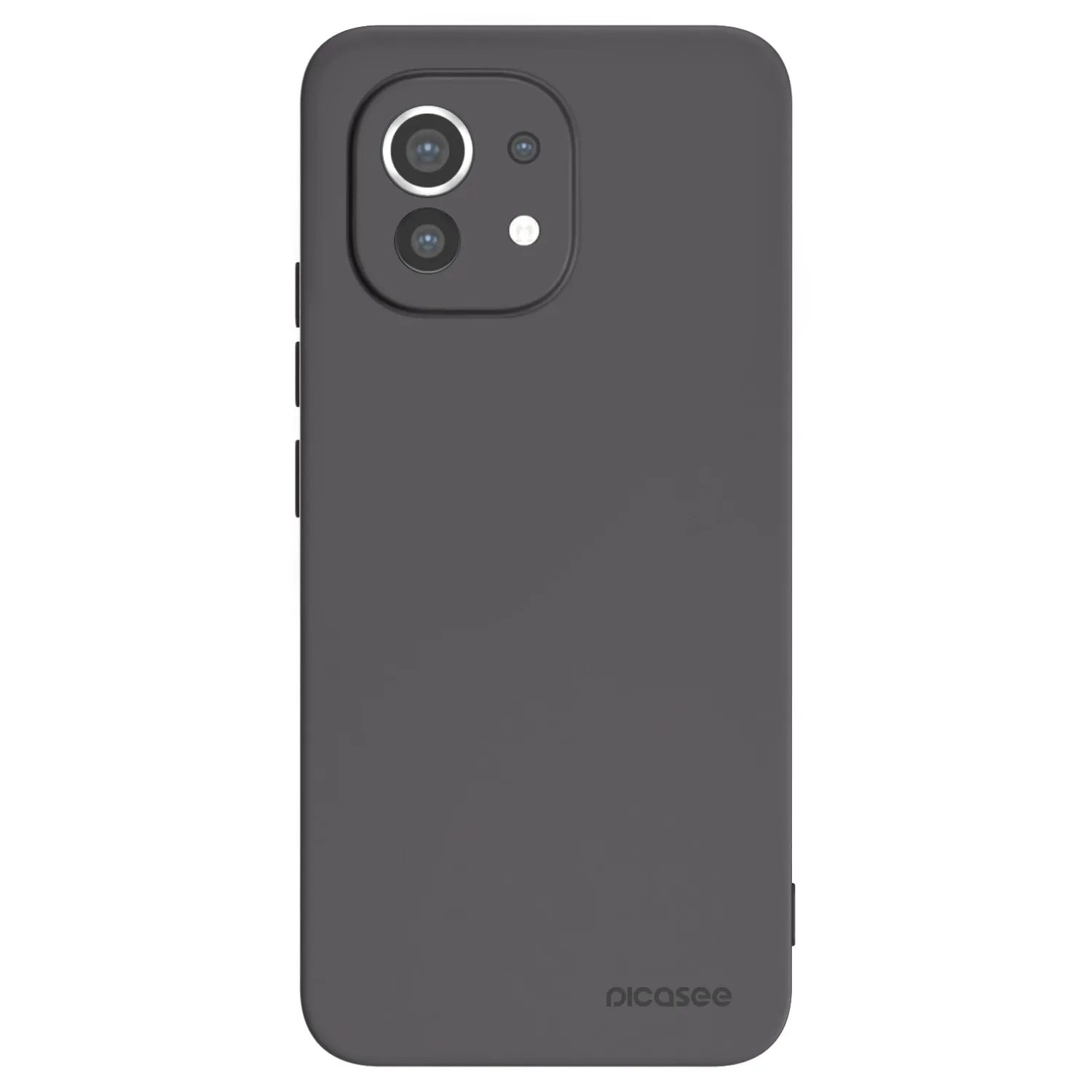 Picasee husă neagră din silicon pentru Xiaomi Mi 11 - Clear