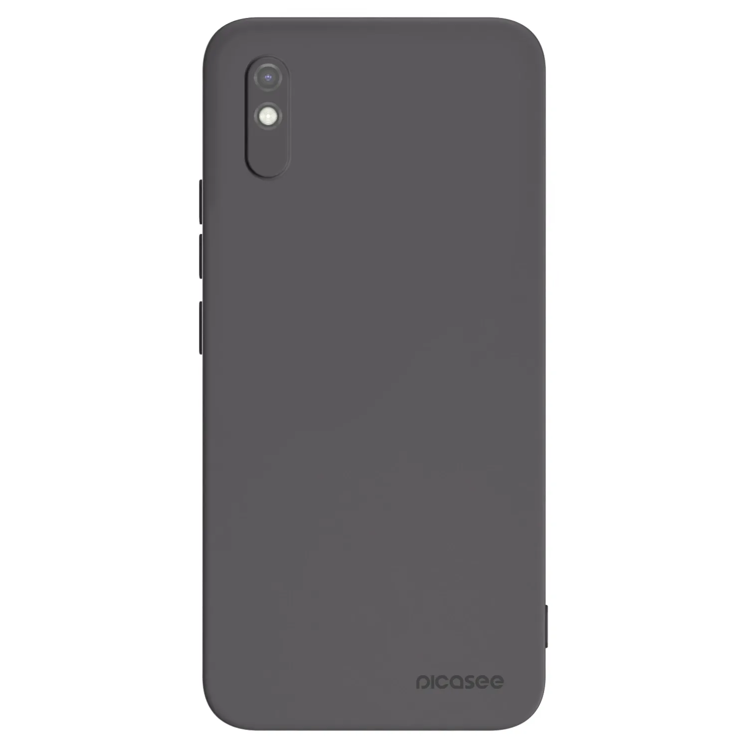 Picasee husă neagră din silicon pentru Xiaomi Redmi 9AT - Clear