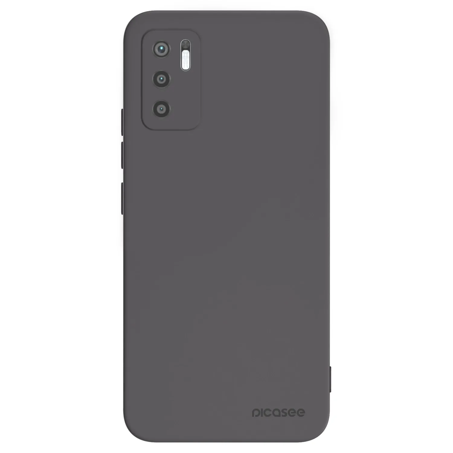 Picasee husă neagră din silicon pentru Xiaomi Redmi Note 10 5G - Clear