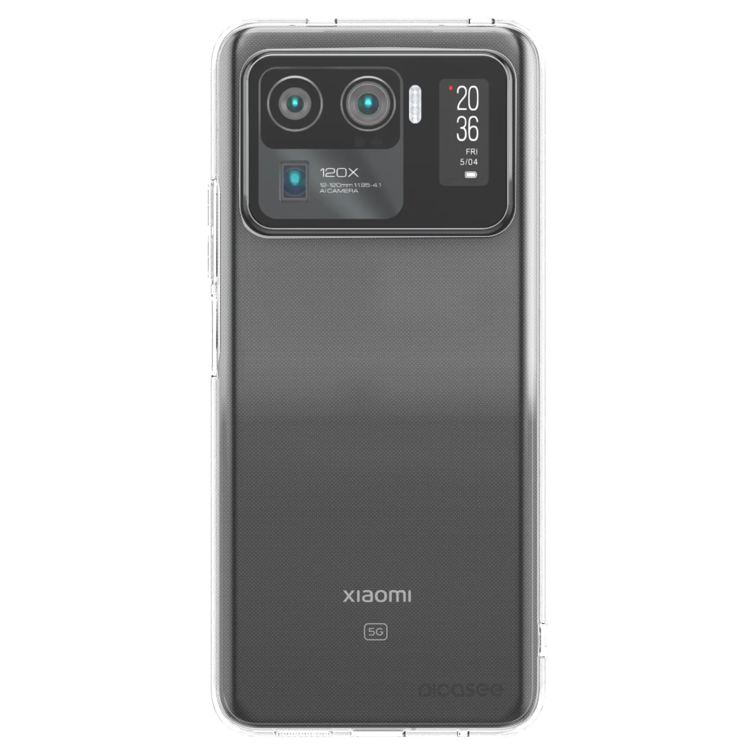 Picasee husă transparentă din silicon pentru Xiaomi Mi 11 Ultra - Clear