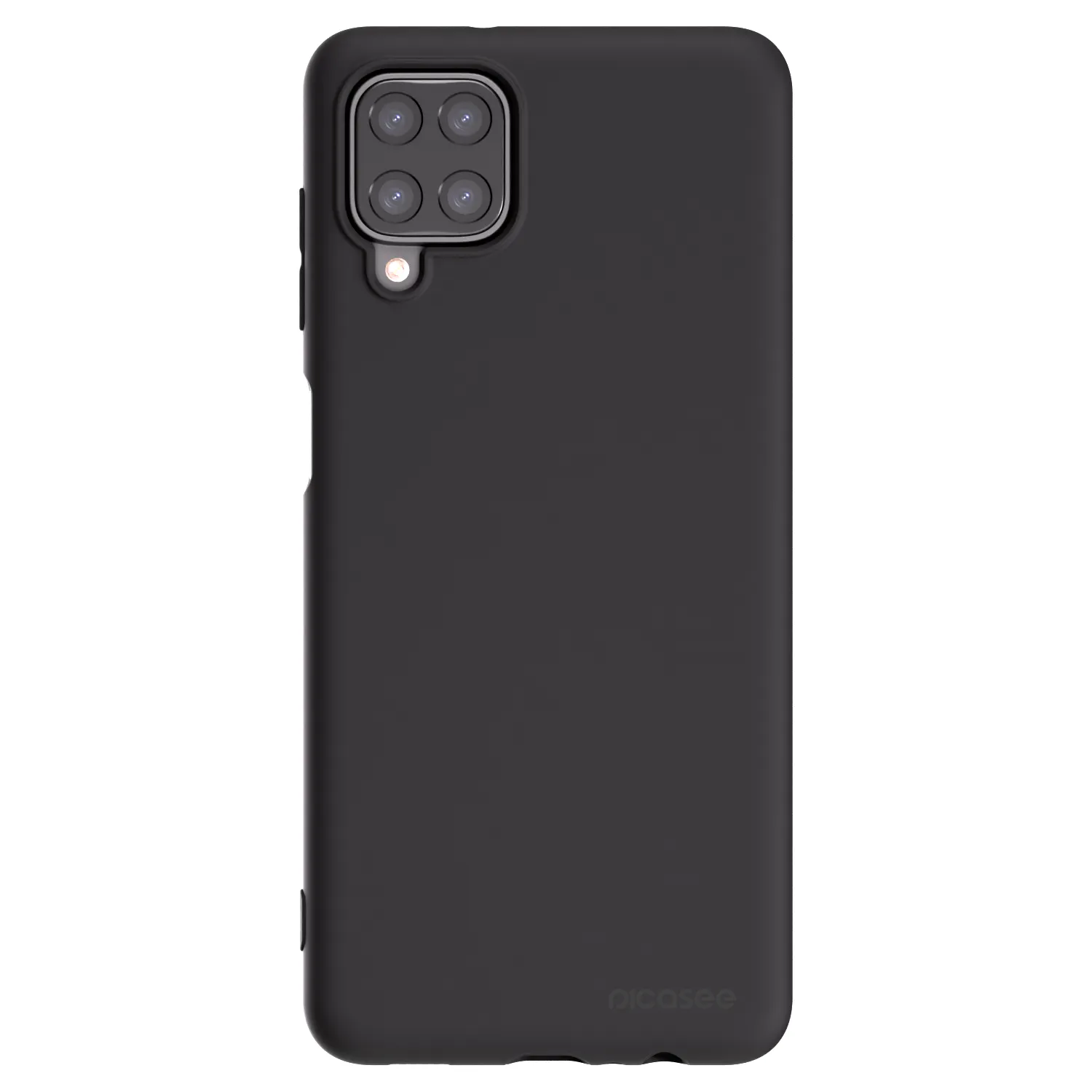 Picasee husă neagră din silicon pentru Samsung Galaxy M12 M127F - Clear