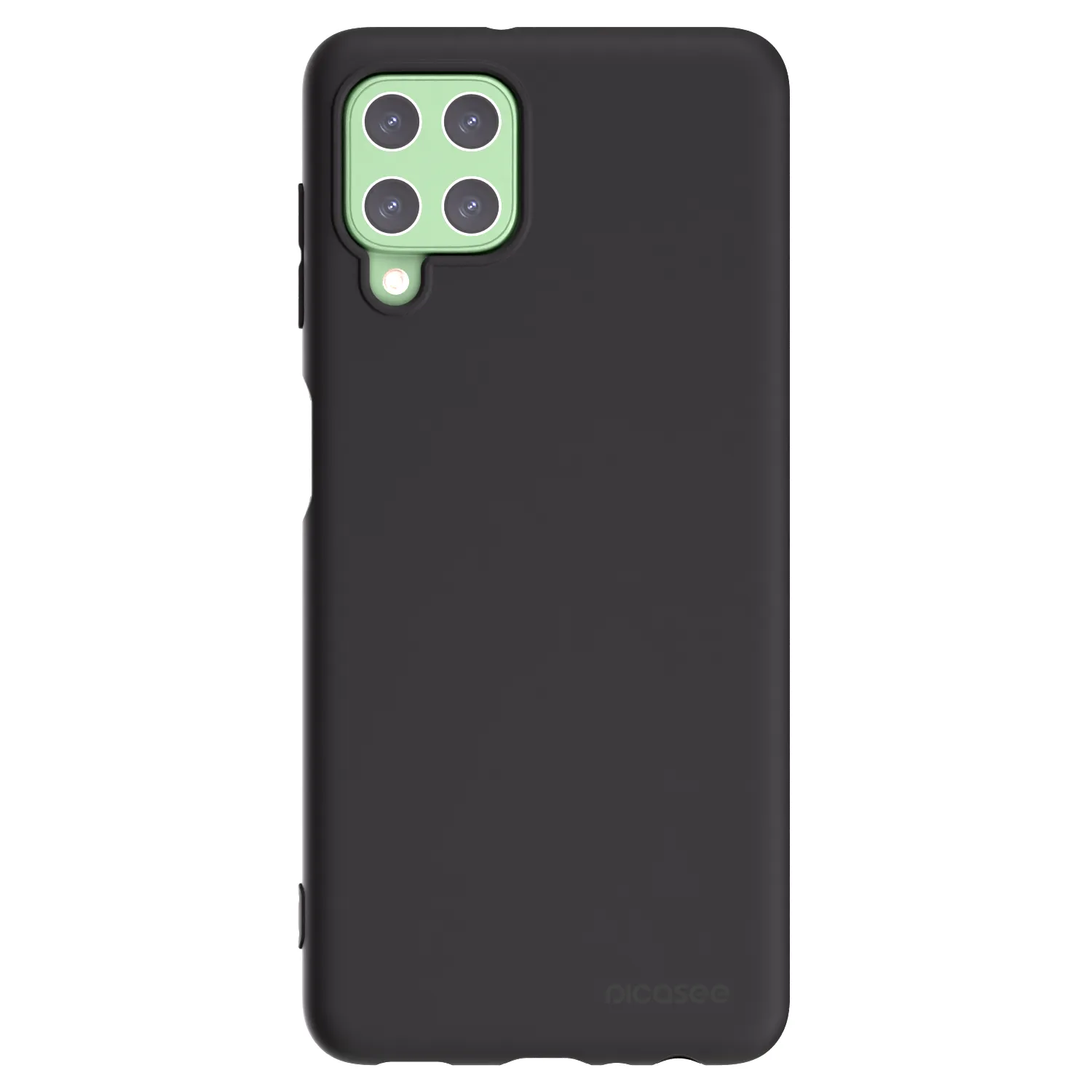 Picasee husă neagră din silicon pentru Samsung Galaxy A22 A225F 4G - Clear