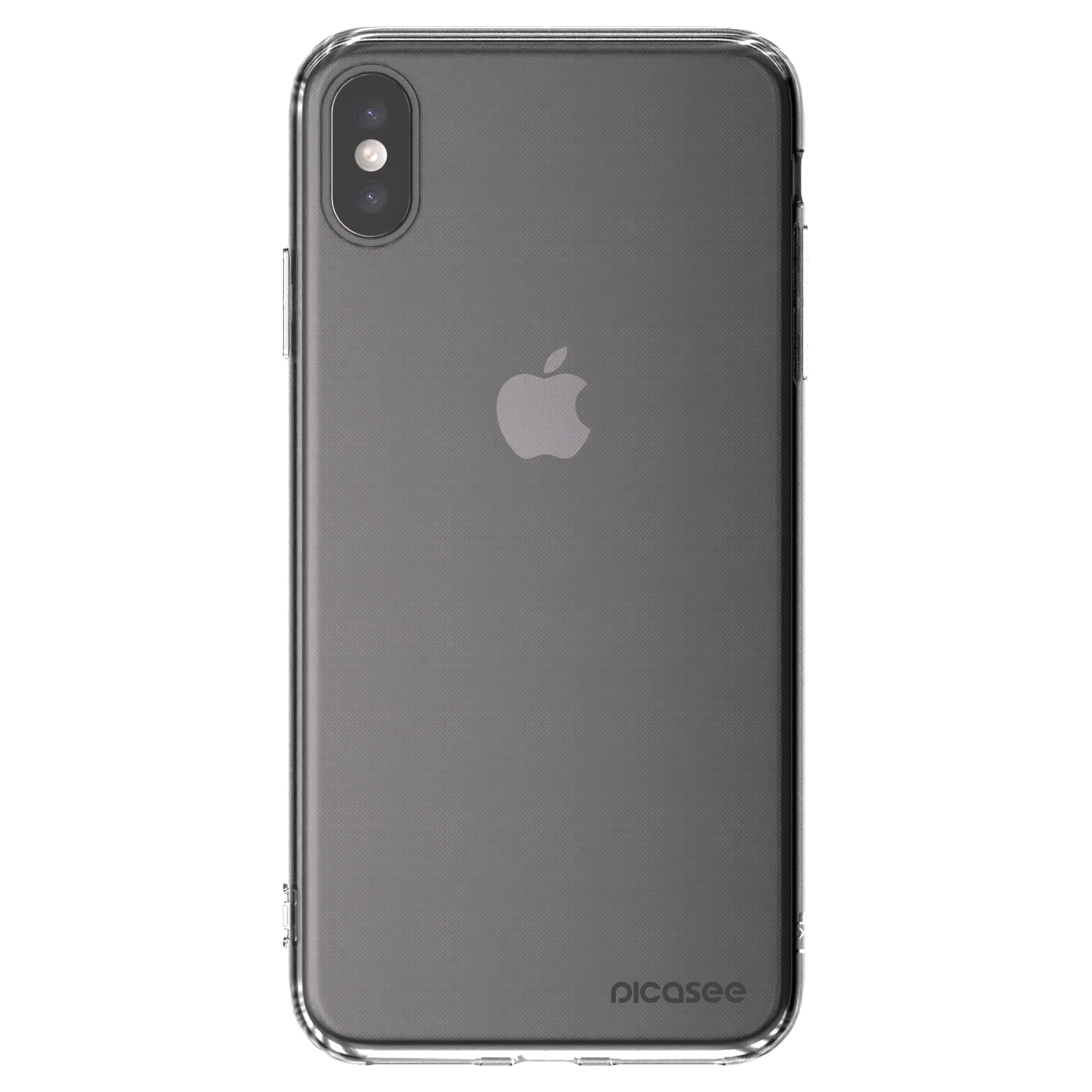 Picasee husă transparentă din silicon pentru Apple iPhone XS Max - Clear