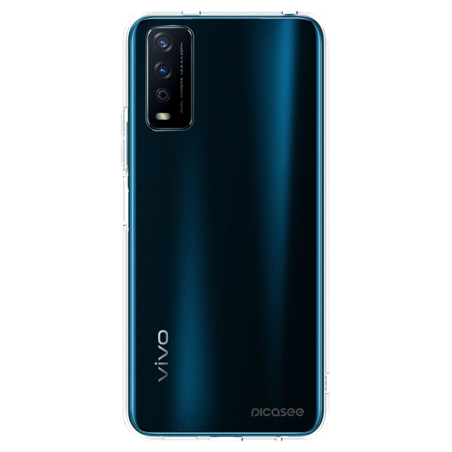 Picasee husă transparentă din silicon pentru Vivo Y11s - Clear