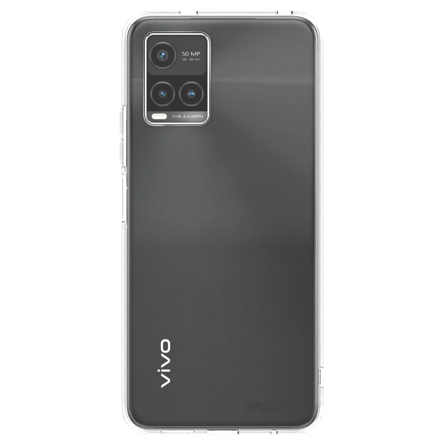 Picasee husă transparentă din silicon pentru Vivo Y33s - Clear