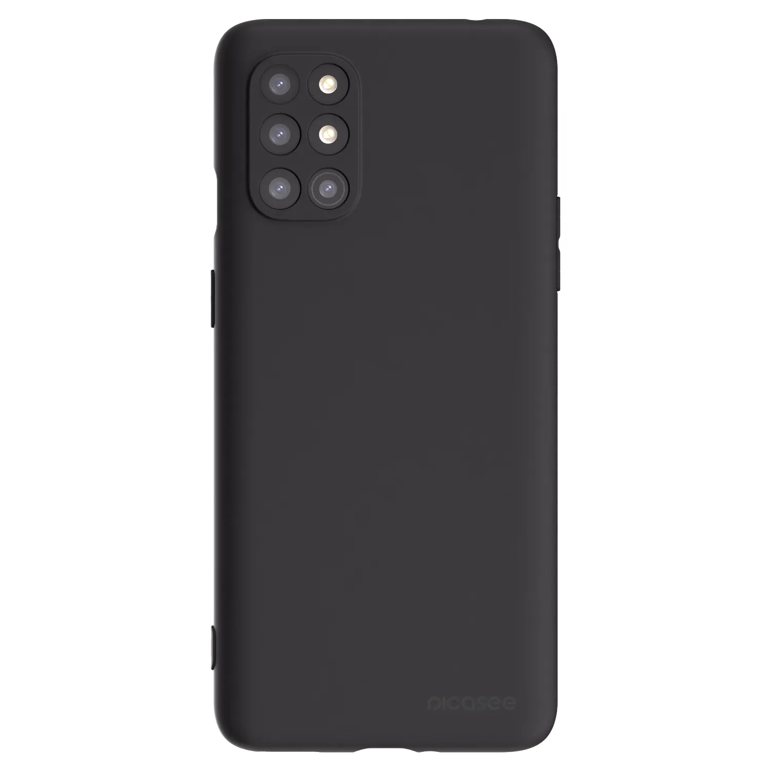 Picasee husă neagră din silicon pentru OnePlus 8T - Clear