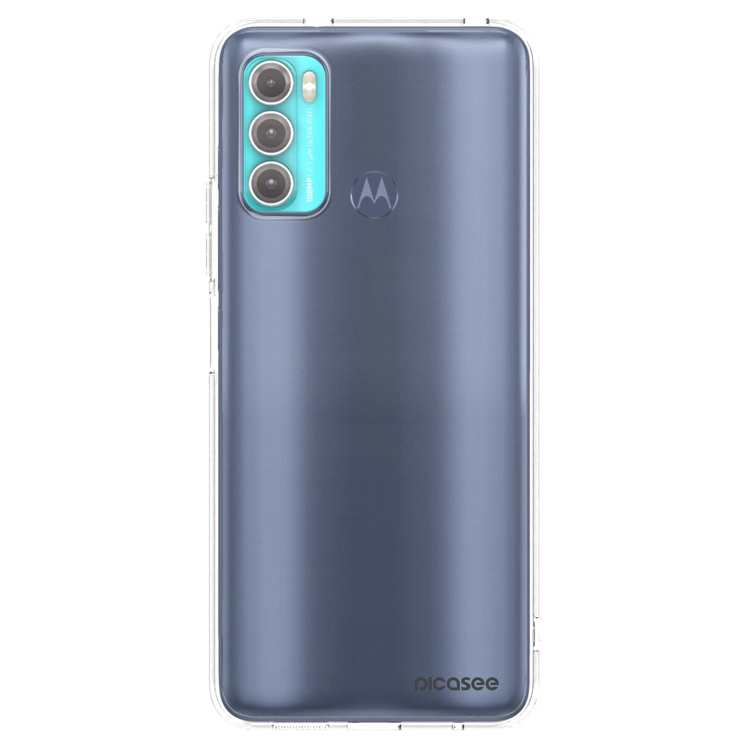 Picasee husă transparentă din silicon pentru Motorola Moto G60 - Clear