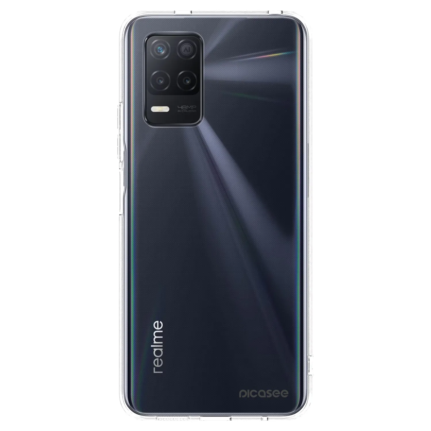 Picasee husă transparentă din silicon pentru Realme 8 5G - Clear