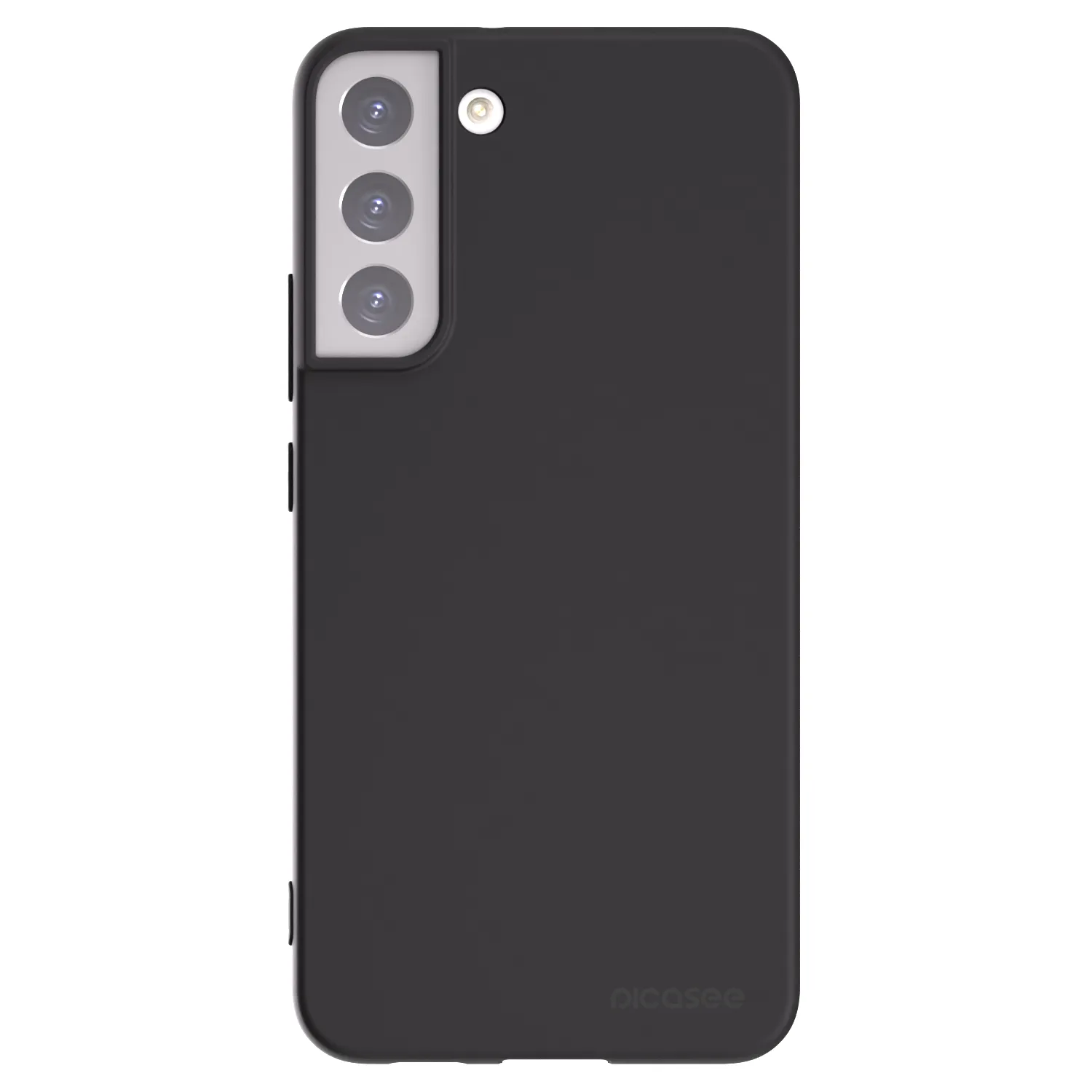 Picasee husă neagră din silicon pentru Samsung Galaxy S22+ 5G - Clear