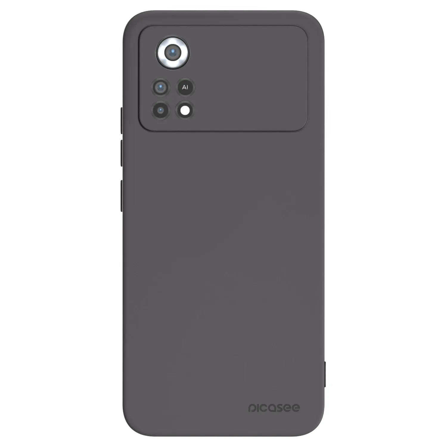 Picasee husă neagră din silicon pentru Xiaomi Poco X4 Pro 5G - Clear