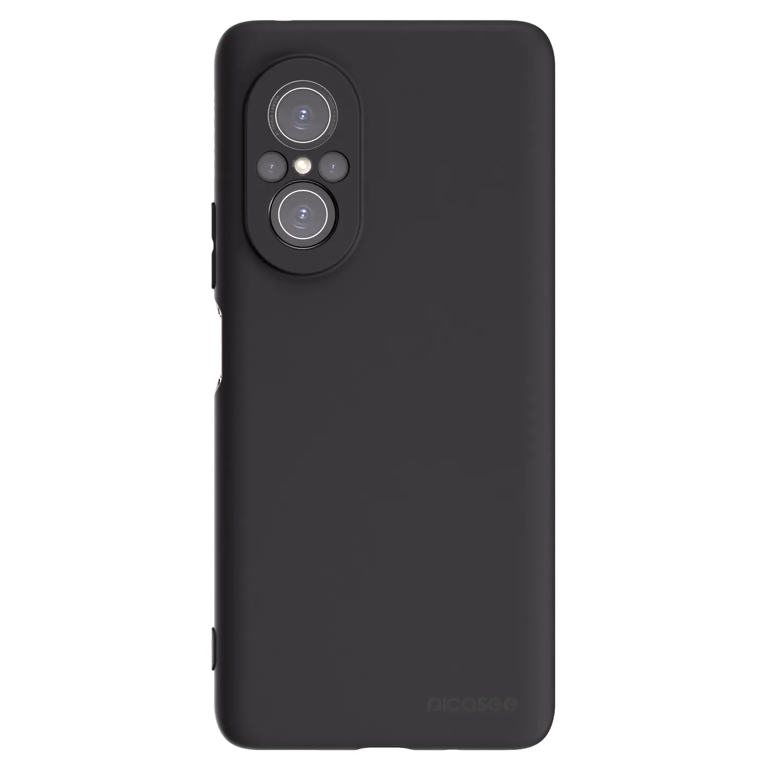 Picasee husă neagră din silicon pentru Huawei Nova 9 SE - Clear