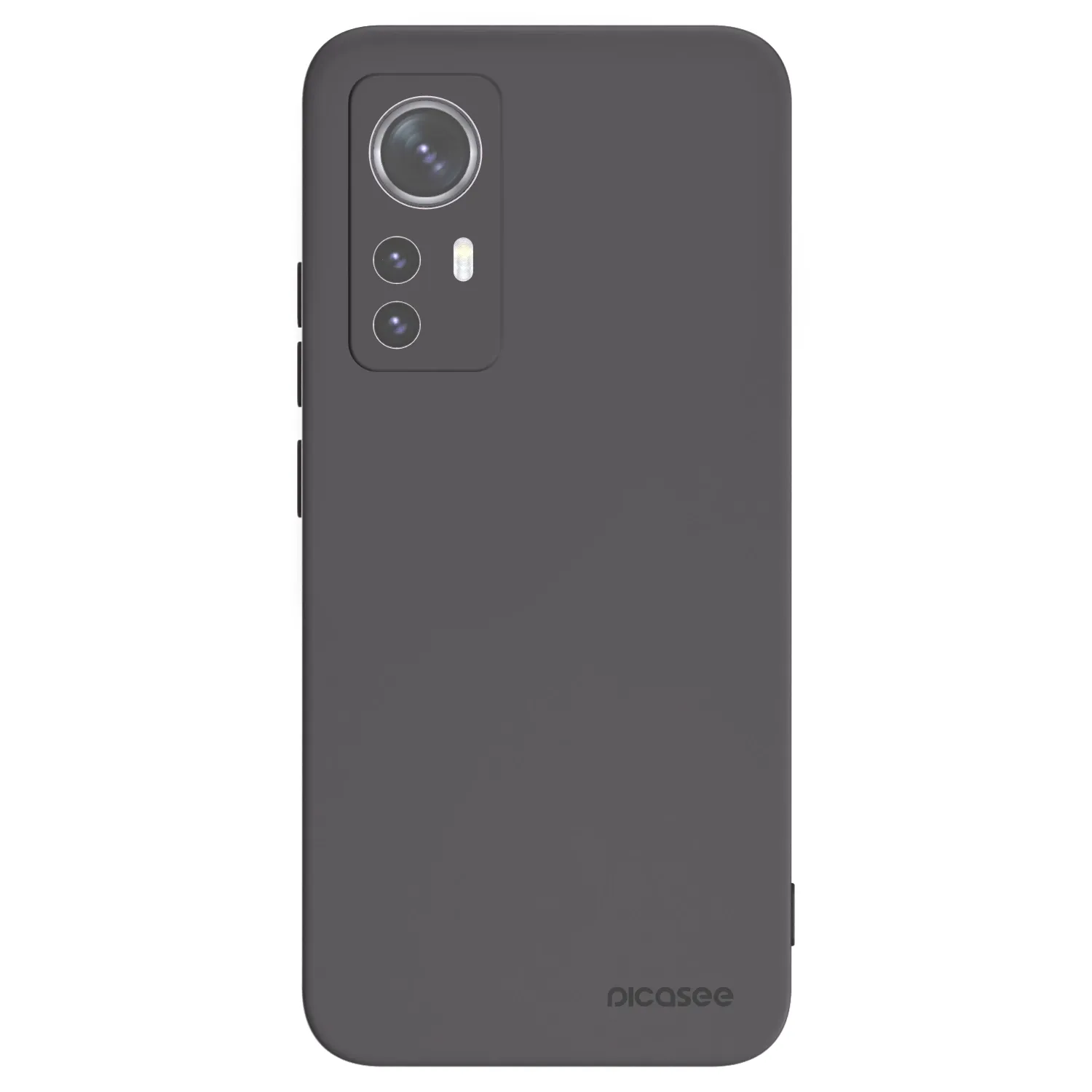 Picasee husă neagră din silicon pentru Xiaomi 12 - Clear