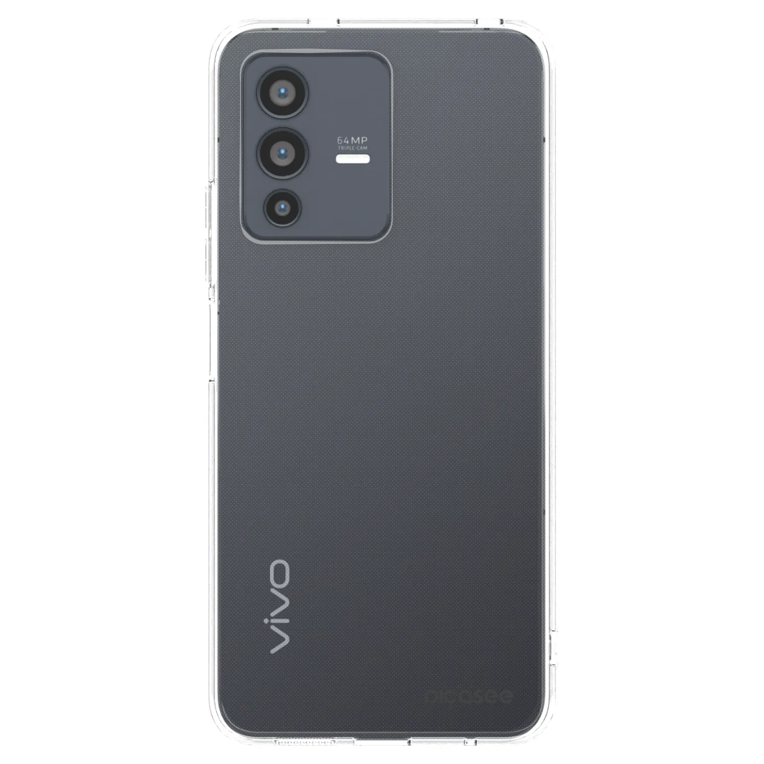 Picasee husă transparentă din silicon pentru Vivo V23 5G - Clear