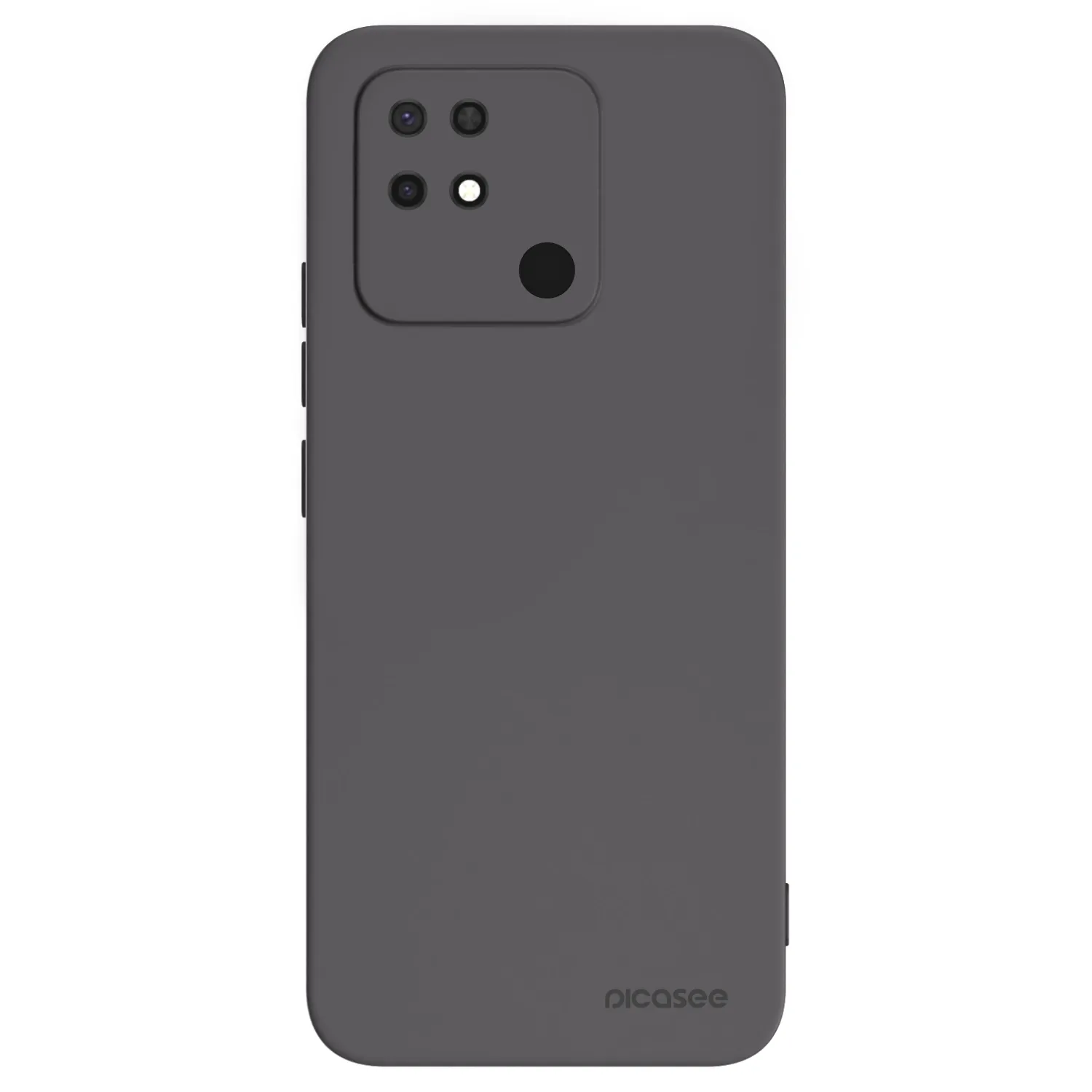 Picasee husă neagră din silicon pentru Xiaomi Redmi 10C - Clear