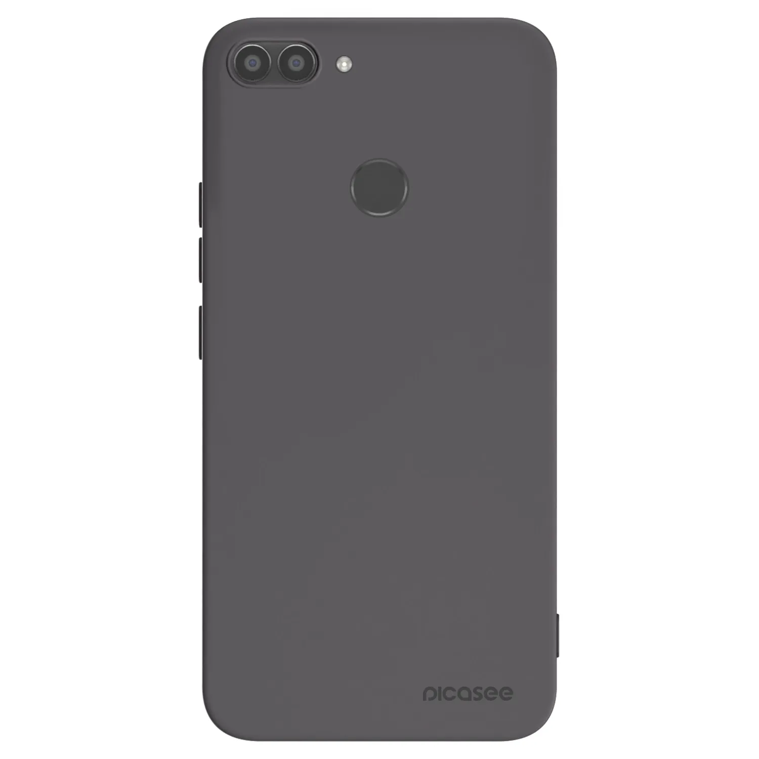 Picasee husă neagră din silicon pentru Huawei P Smart - Clear