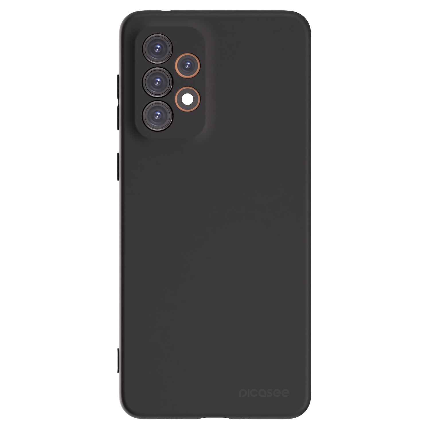 Picasee husă neagră din silicon pentru Samsung Galaxy A33 5G A336 - Clear