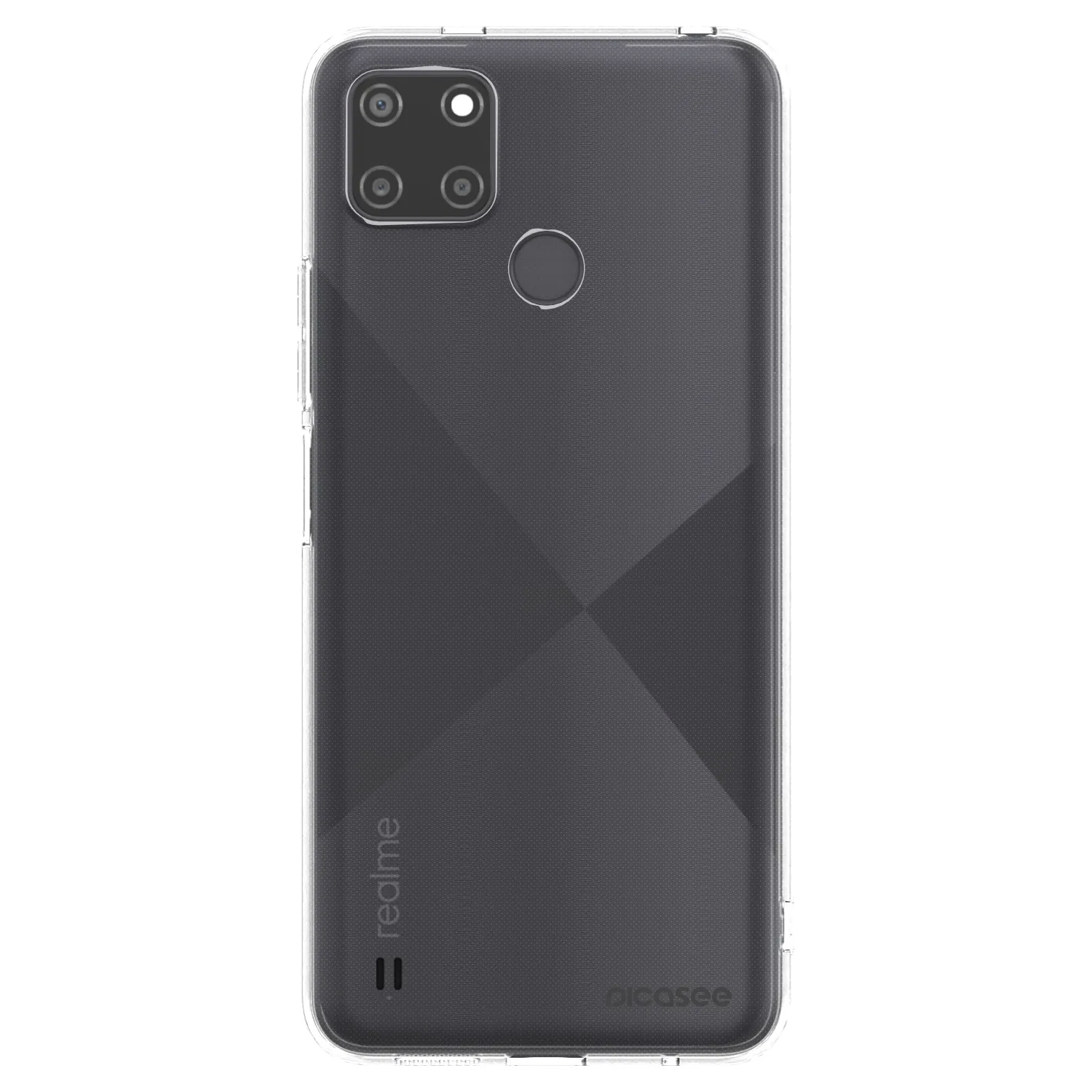 Picasee husă transparentă din silicon pentru Realme C21Y - Clear