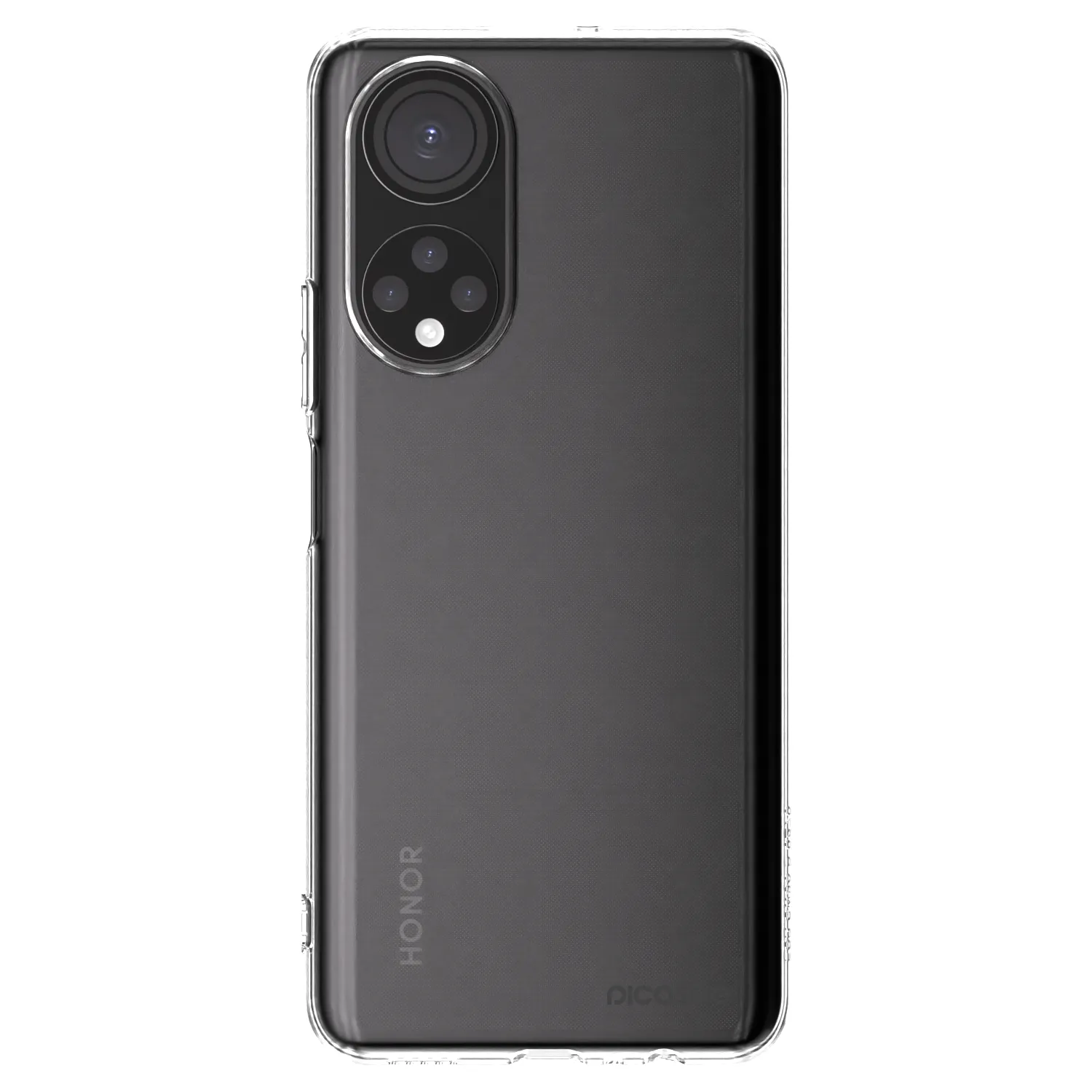 Picasee husă transparentă din silicon pentru Honor X7 - Clear