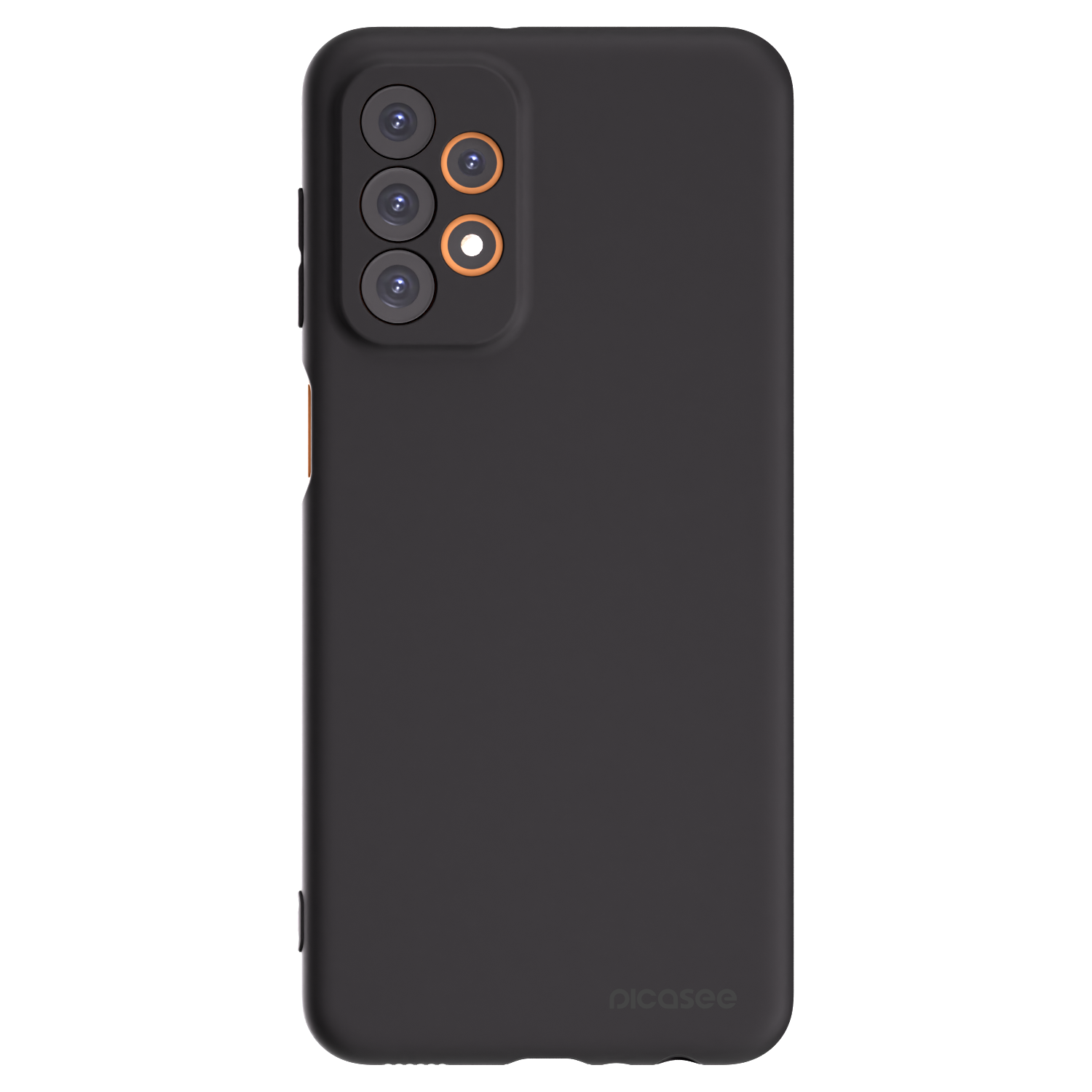 Picasee husă neagră din silicon pentru Samsung Galaxy A23 A235F 4G - Clear