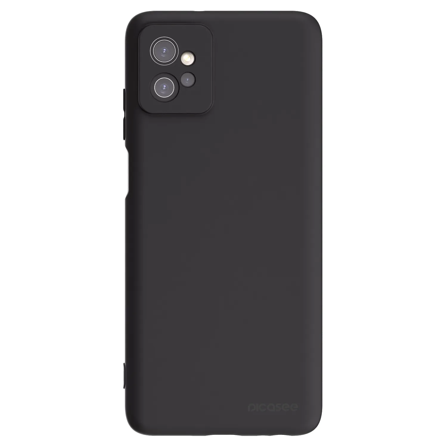 Picasee husă neagră din silicon pentru Motorola Moto G32 - Clear