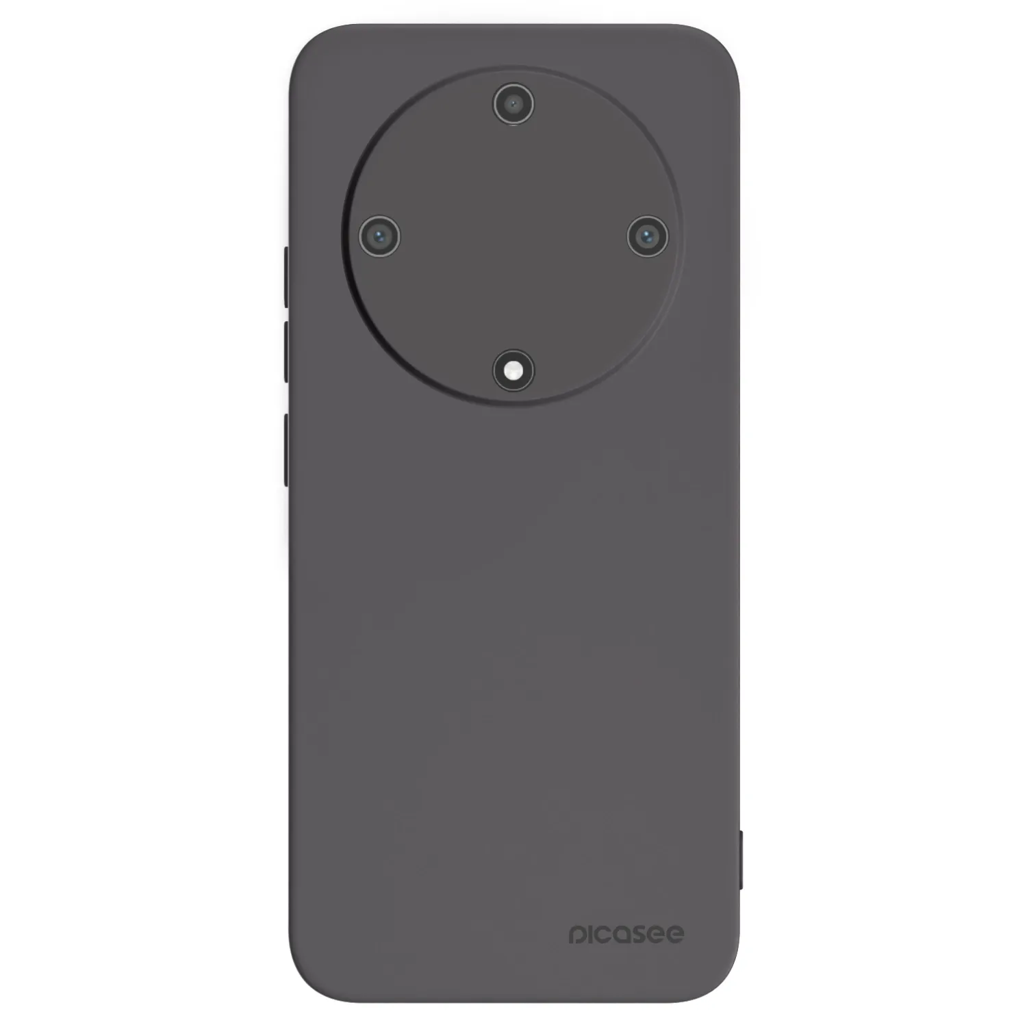 Picasee husă neagră din silicon pentru Honor Magic5 Lite 5G - Clear