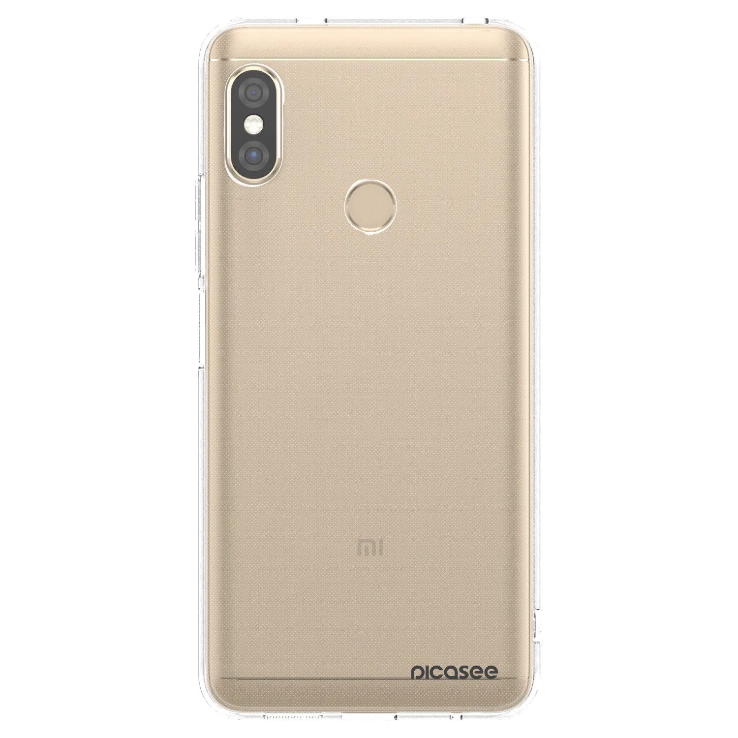 Picasee husă transparentă din silicon pentru Xiaomi Redmi Note 5 Global - Clear