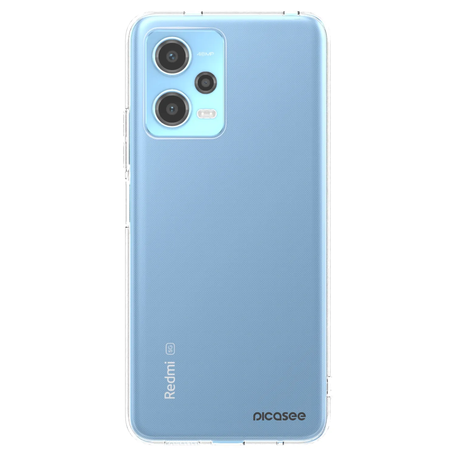 Picasee husă transparentă din silicon pentru Xiaomi Redmi Note 12 5G - Clear