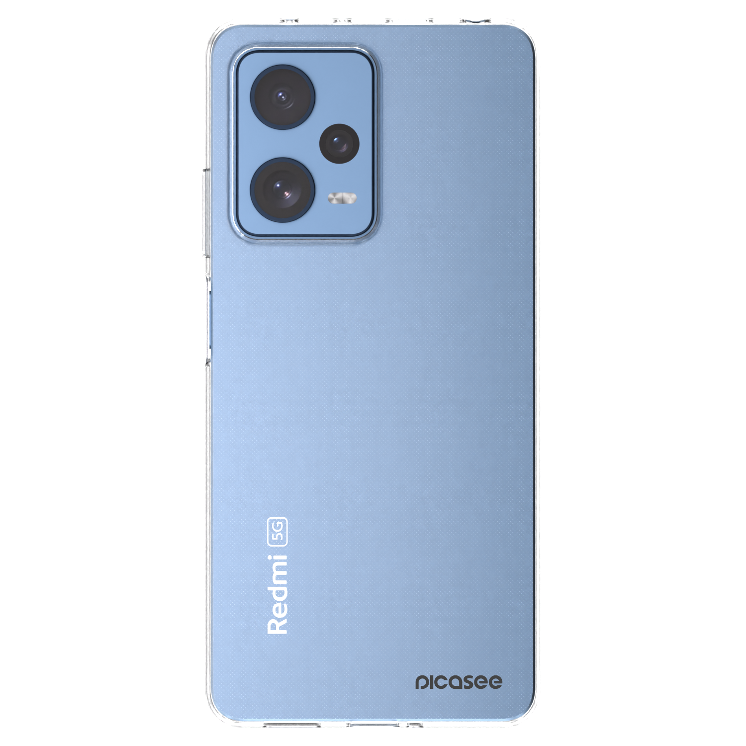 Picasee husă transparentă din silicon pentru Xiaomi Redmi Note 12 Pro 5G - Clear