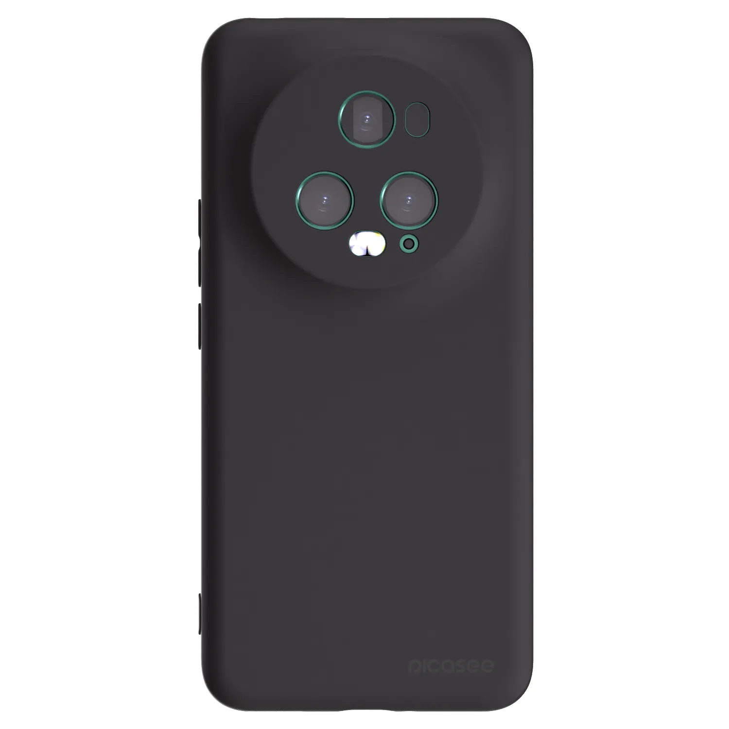 Picasee husă neagră din silicon pentru Honor Magic5 Pro - Clear