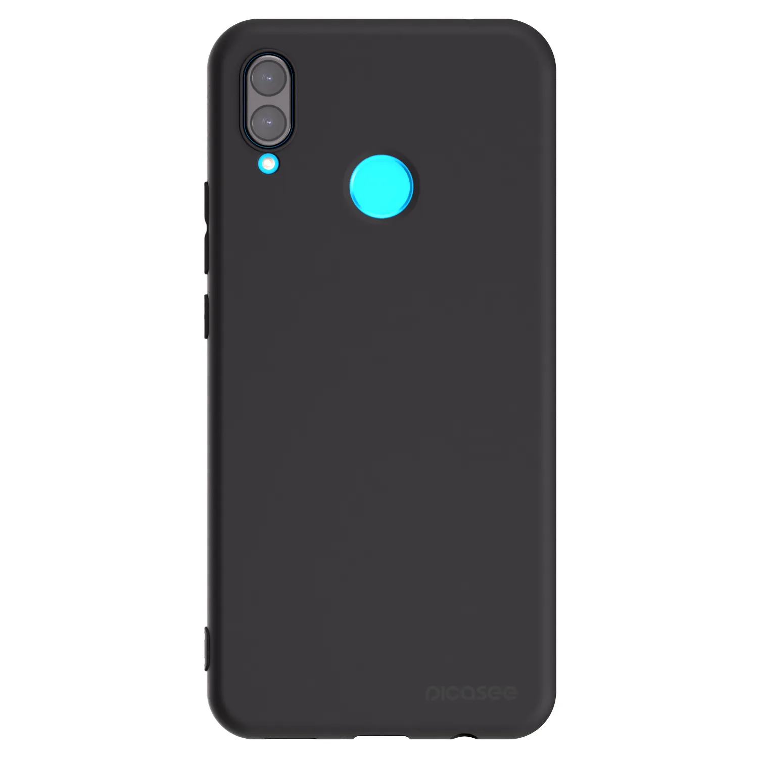 Picasee husă neagră din silicon pentru Huawei Nova 3 - Clear
