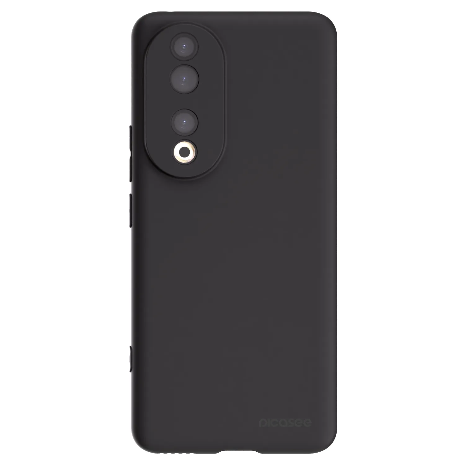 Picasee husă neagră din silicon pentru Honor 90 5G - Clear