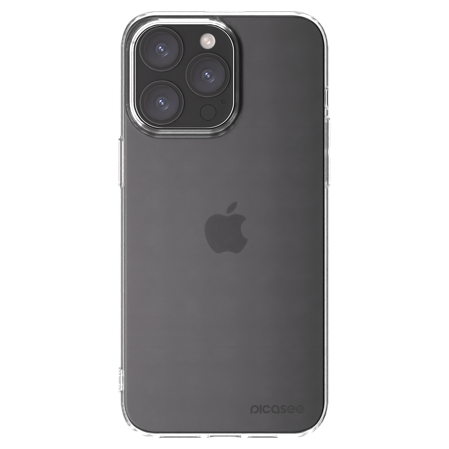 Picasee husă transparentă din silicon pentru Apple iPhone 15 Pro Max - Clear